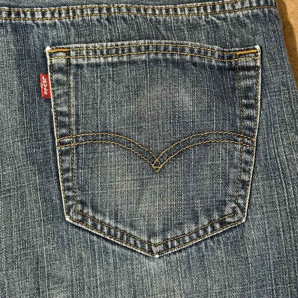 Levi's 569 Loose Straight Fit Jeans Medium Wash Men's Size 36 x 30